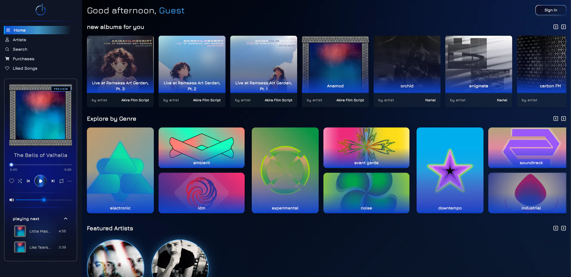 Reset Music gallery image