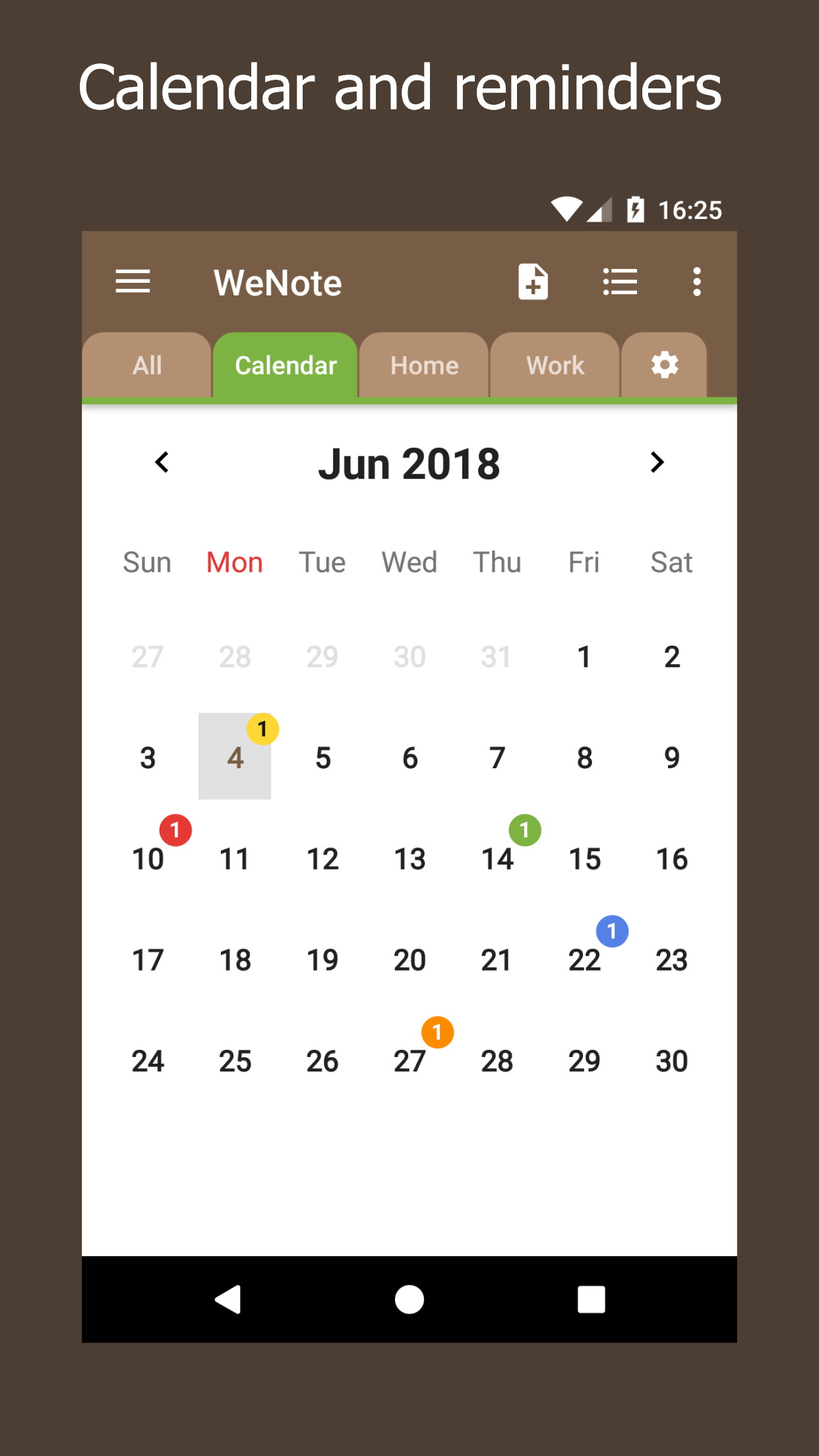 WeNote - Notes, To-do lists, Reminders & Calendar gallery image