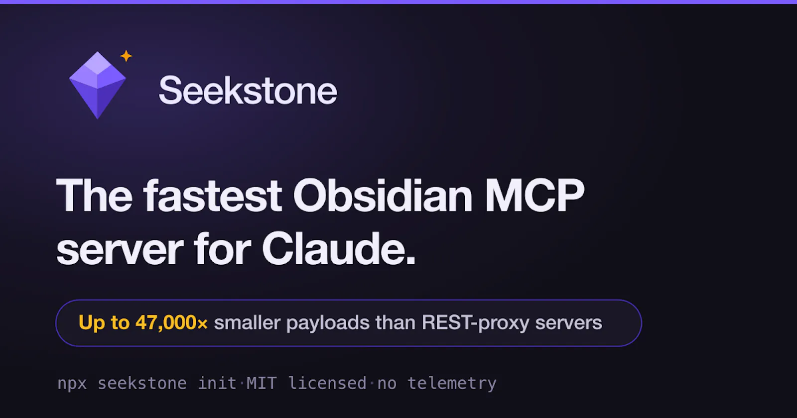 Seekstone screenshot 1