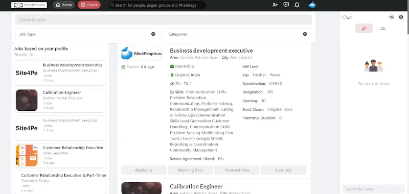 Site4People screenshot 4