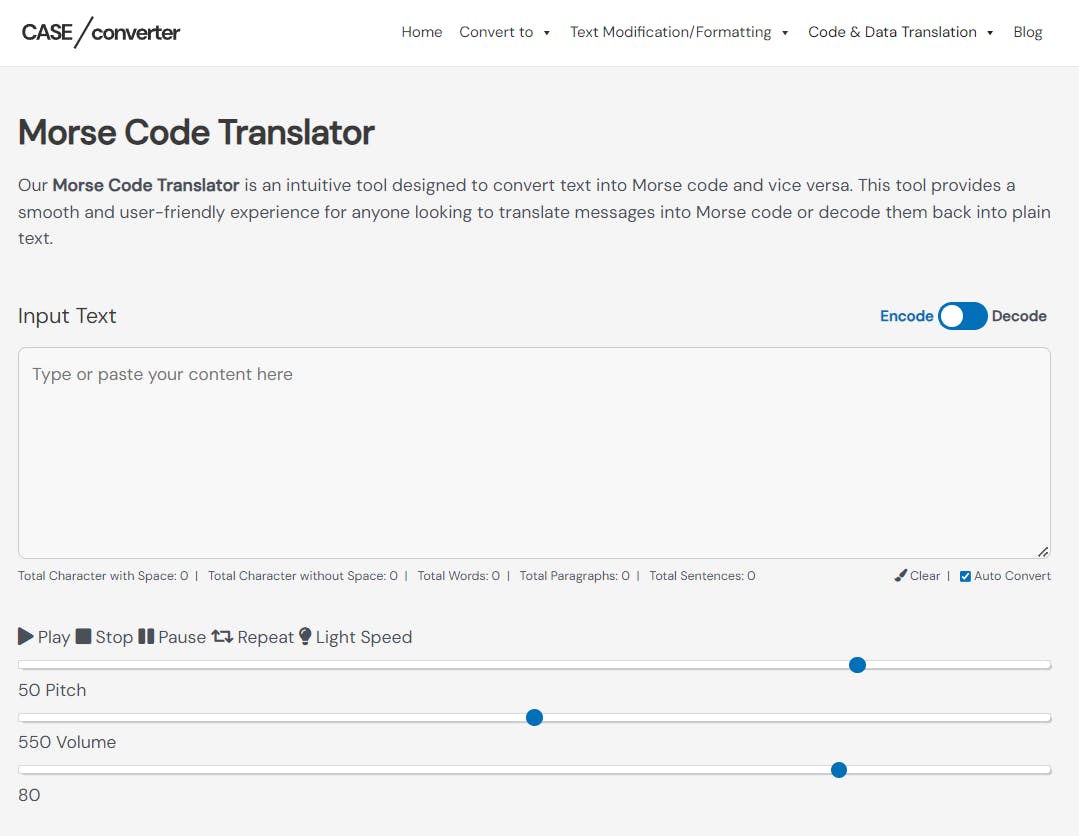 Morse Code Translator media 1