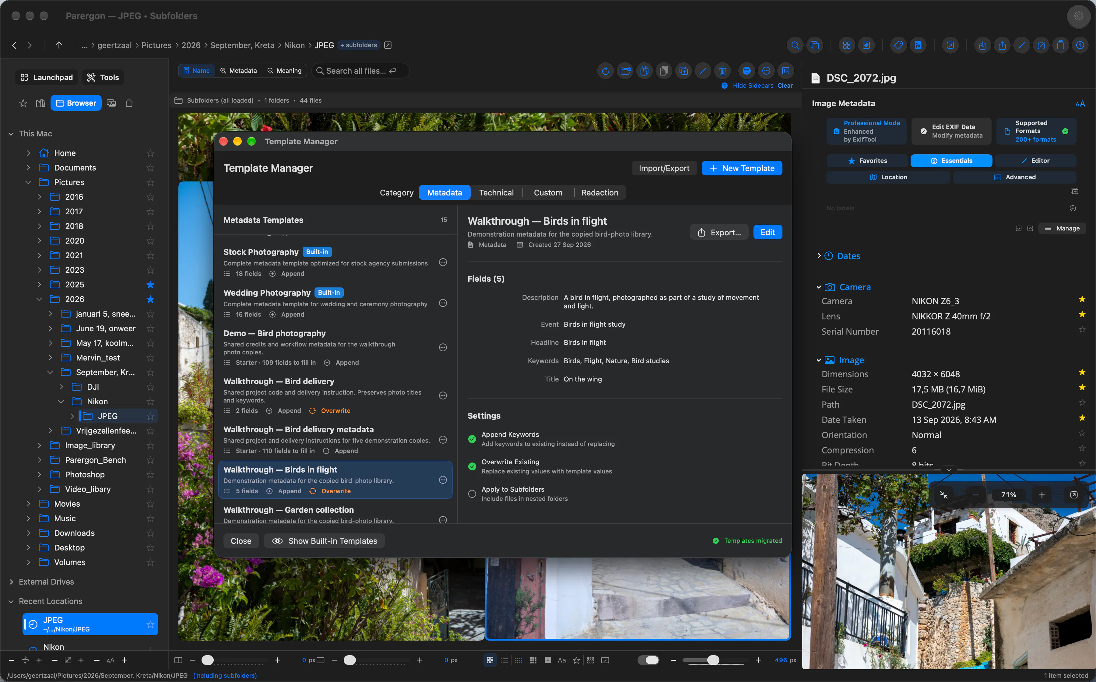 Parergon Metadata Editor for mac gallery image