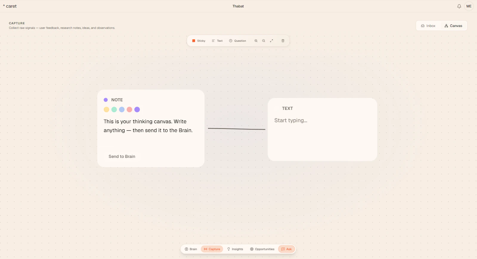Caret screenshot 3