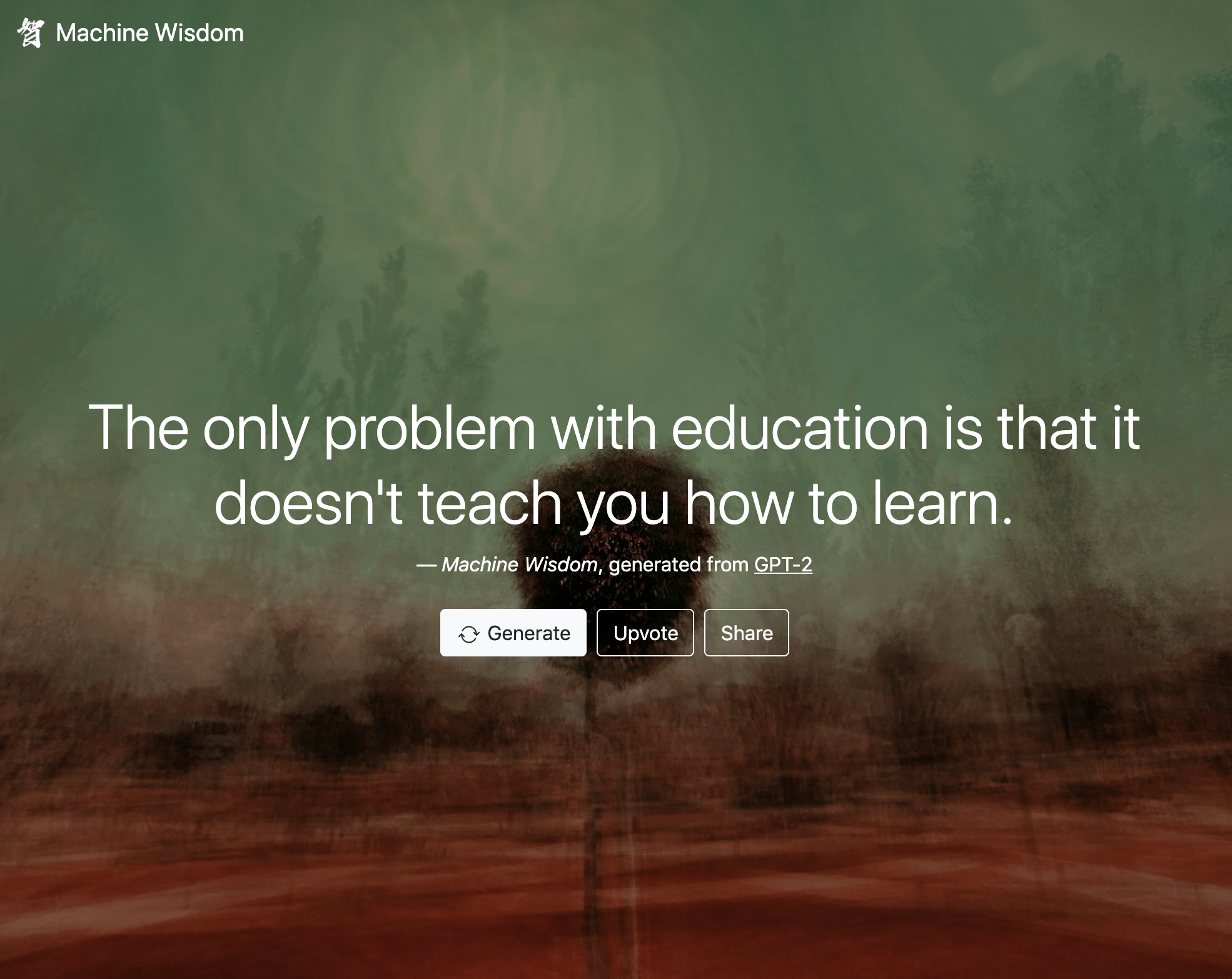 Machine Wisdom gallery image