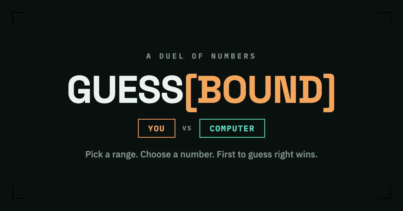 GuessBound — A Duel of Numbers screenshot 2