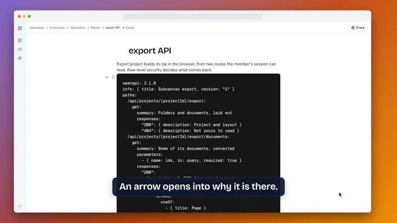 Subcanvas screenshot 1 (video preview)