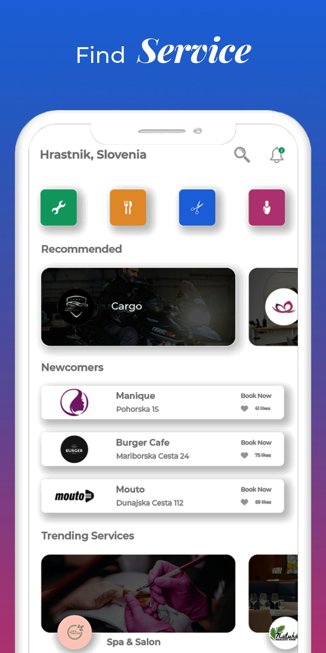 Services on Touch - SOT gallery image