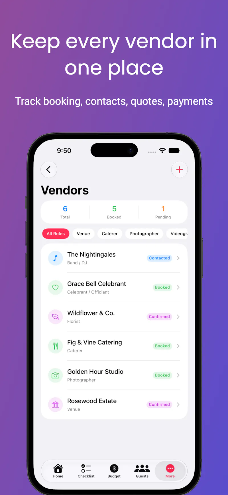 WedKit | Wedding Workspace screenshot 7