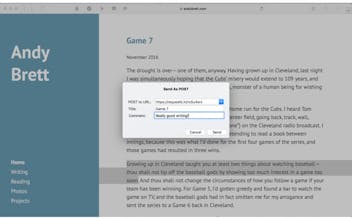 Send as Post gallery image