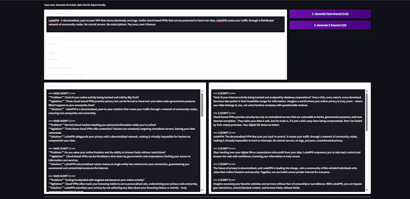 NEXUS IPSUM screenshot 3