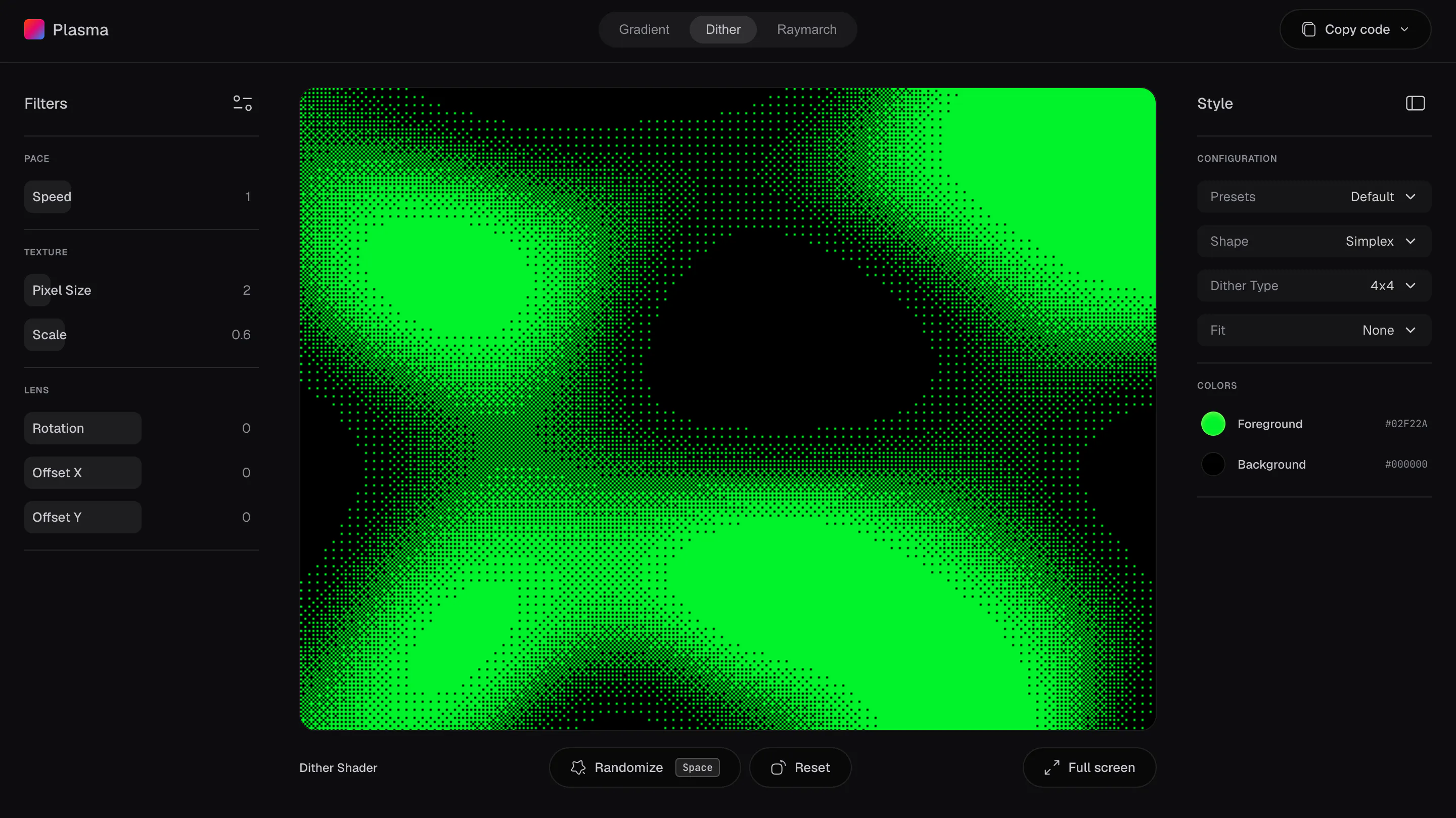 Plasma gallery image