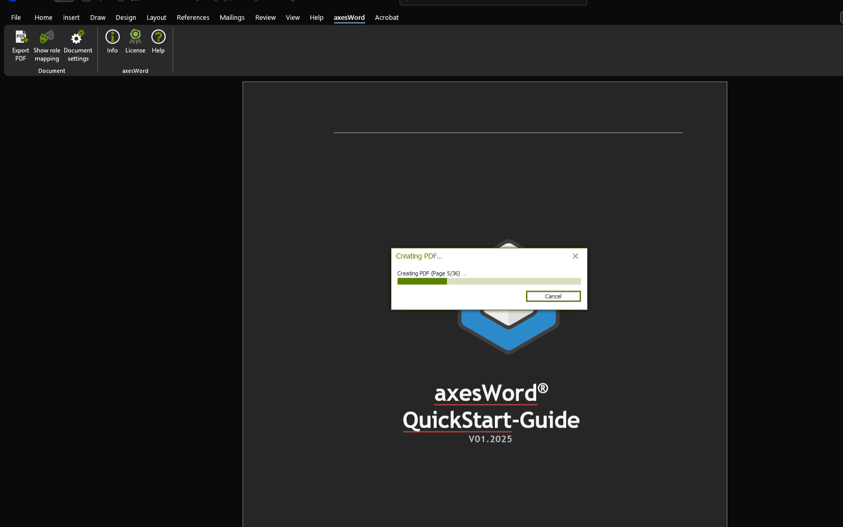 axesWord - Screenshot 3 showing product features and functionality
