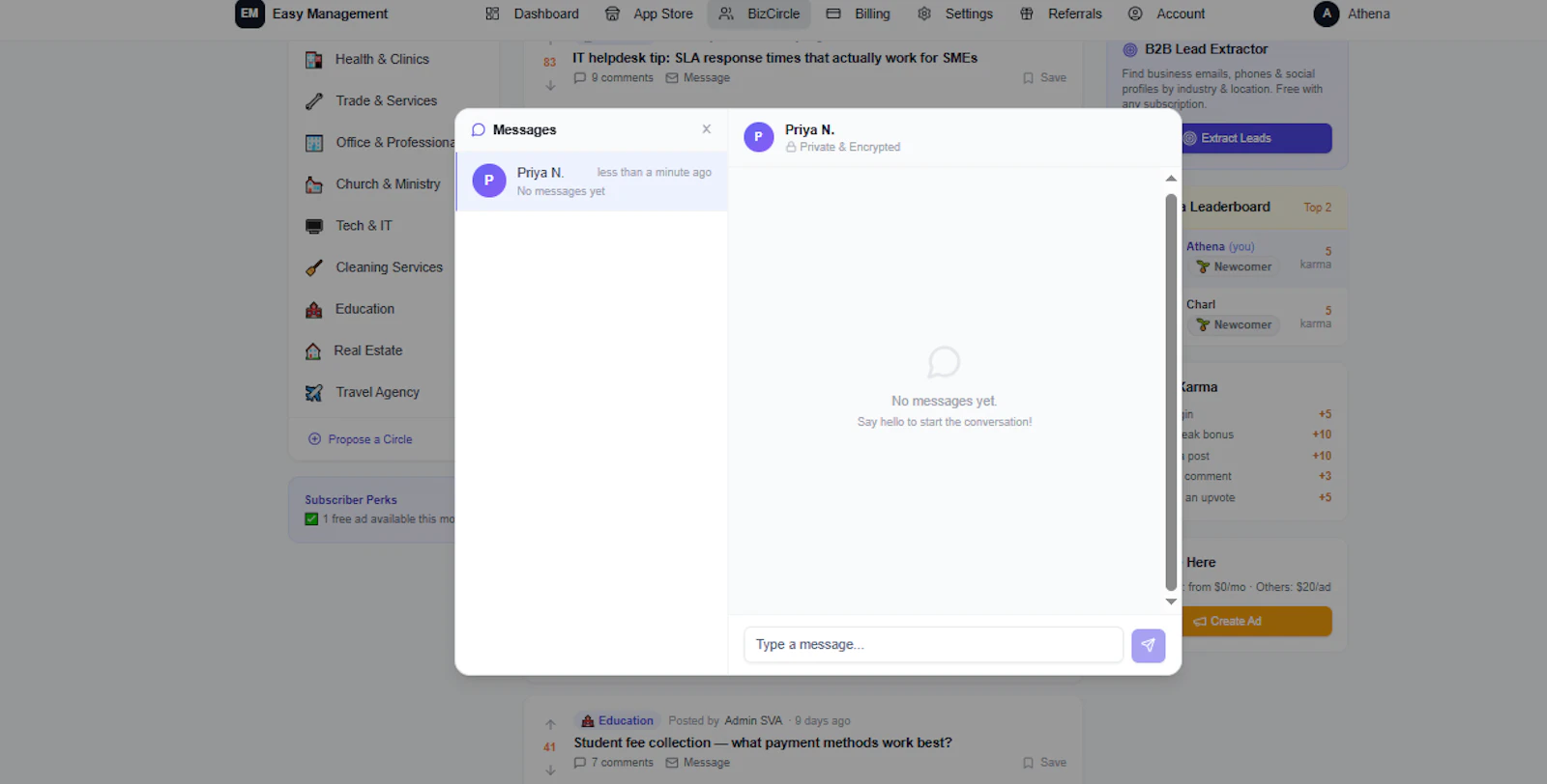 BizCircle screenshot 4