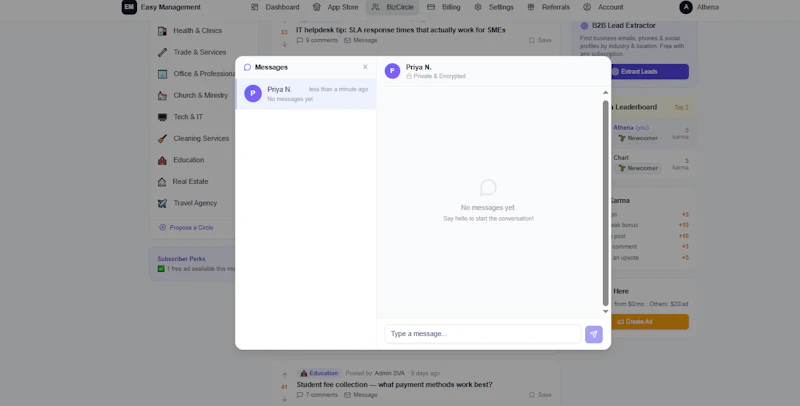 BizCircle screenshot 4