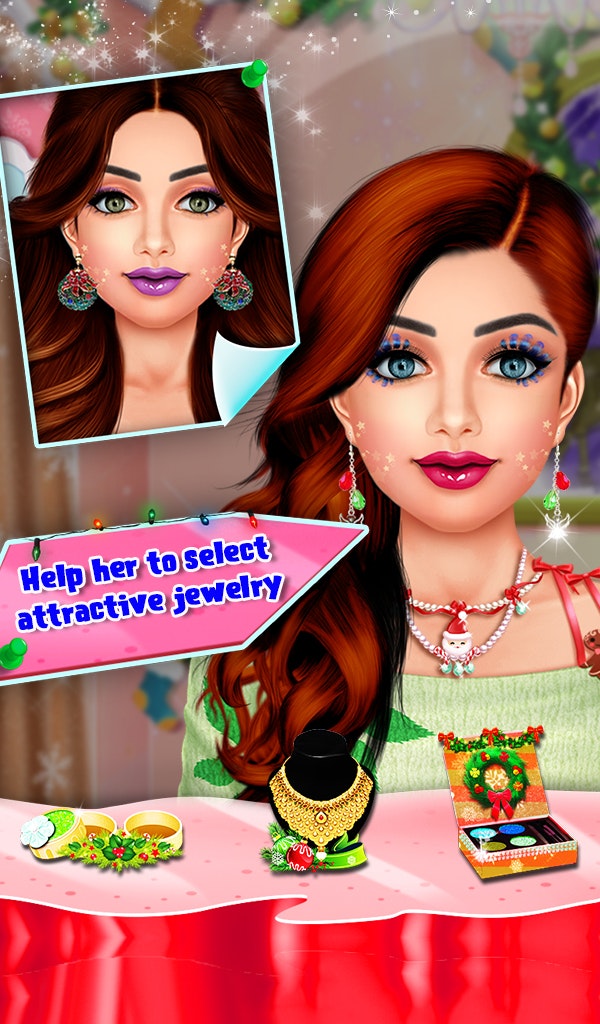 Christmas Makeup Dressup gallery image