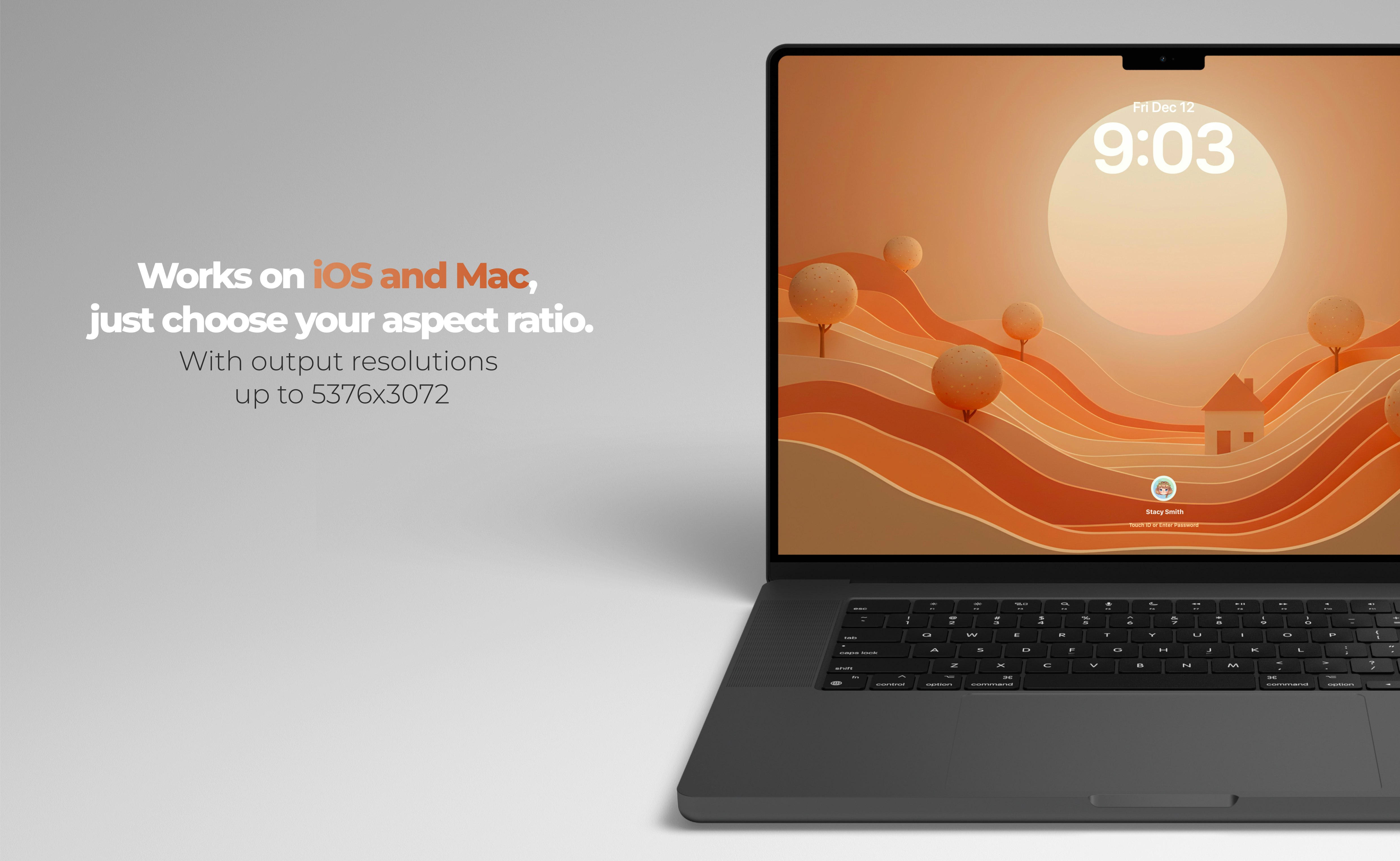 Tallpaper iOS&web app gallery image