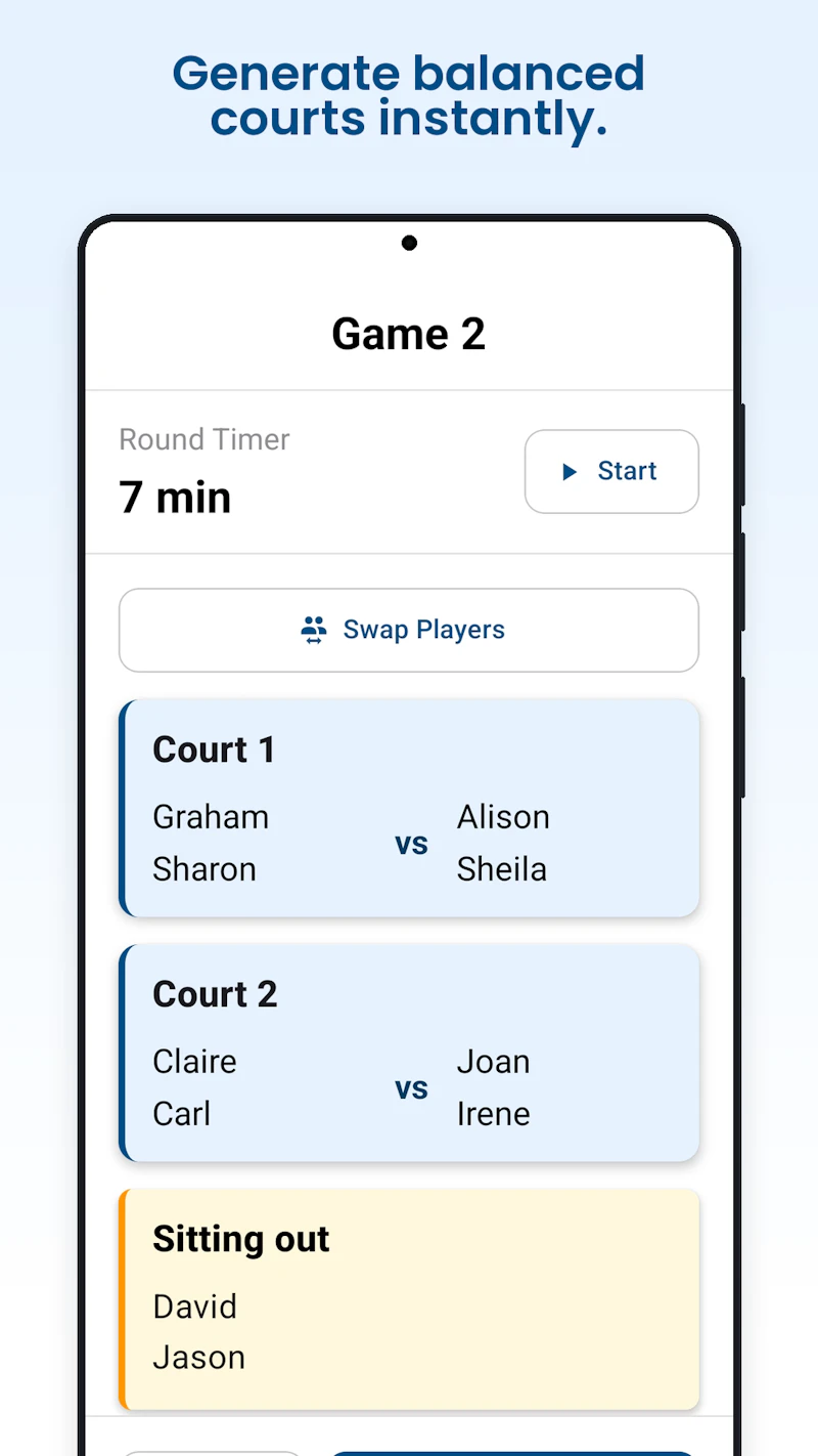 PickleballFlow screenshot 3