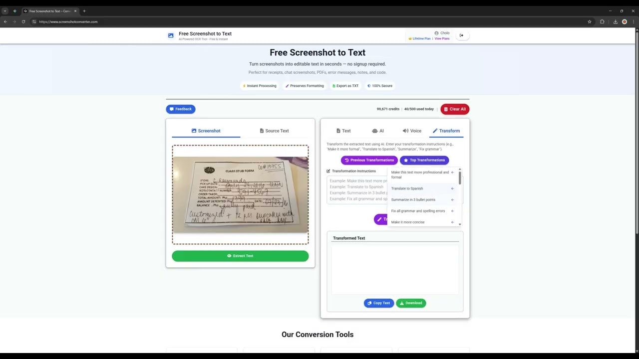 Screenshot Converter gallery image