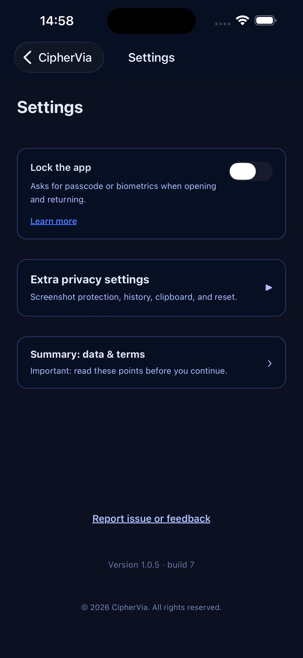 CipherVia gallery image