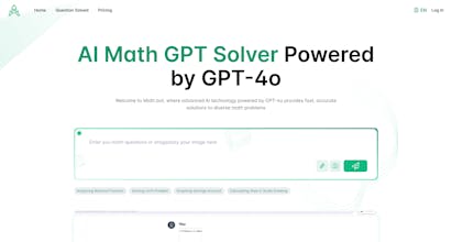 Math.bot: AI Math Solver by GPT-4o gallery image