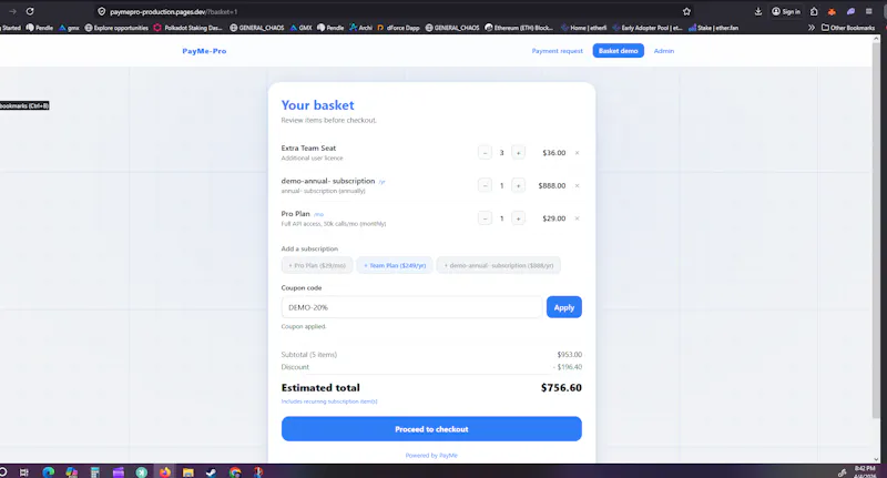 PayMe Pro *** XYZ Labs *** screenshot 3