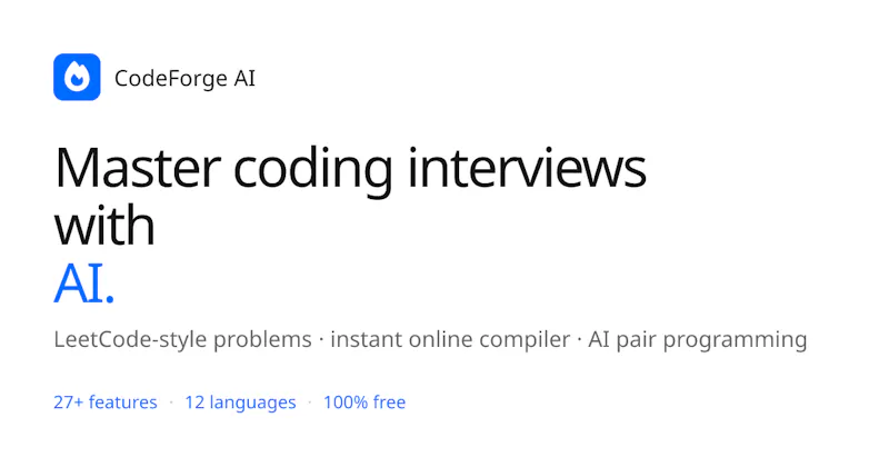 CodeForge AI screenshot 1