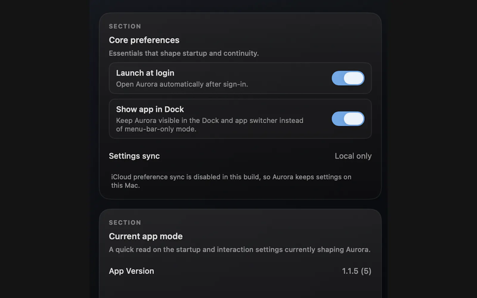Aurora Notch screenshot 5