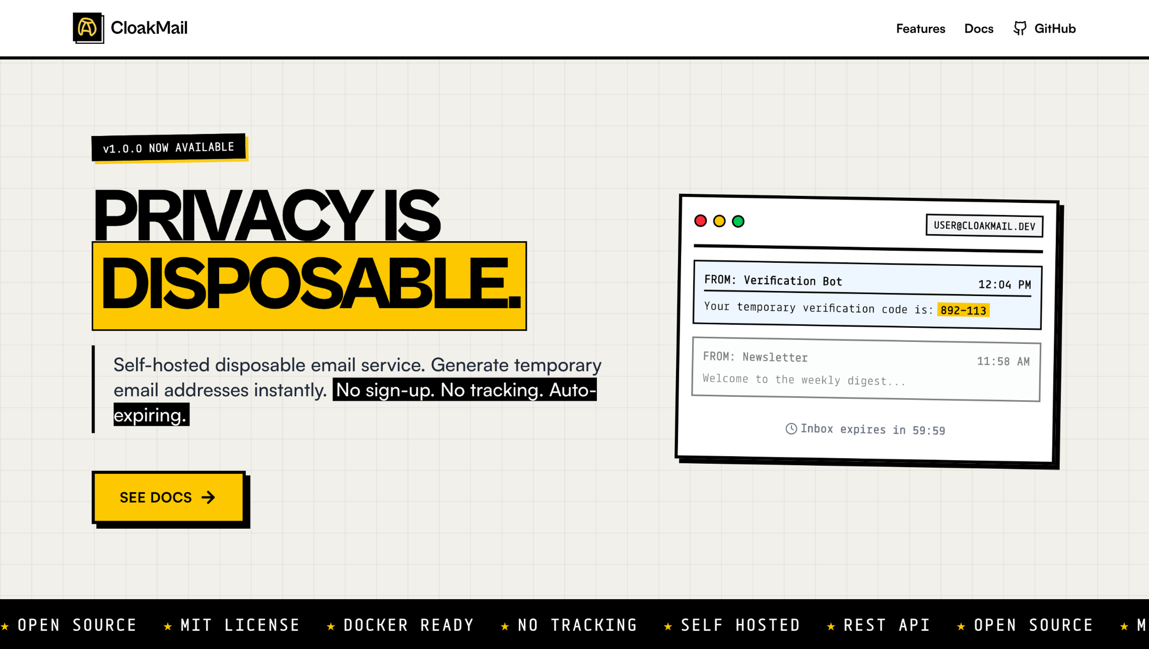 CloakMail gallery image