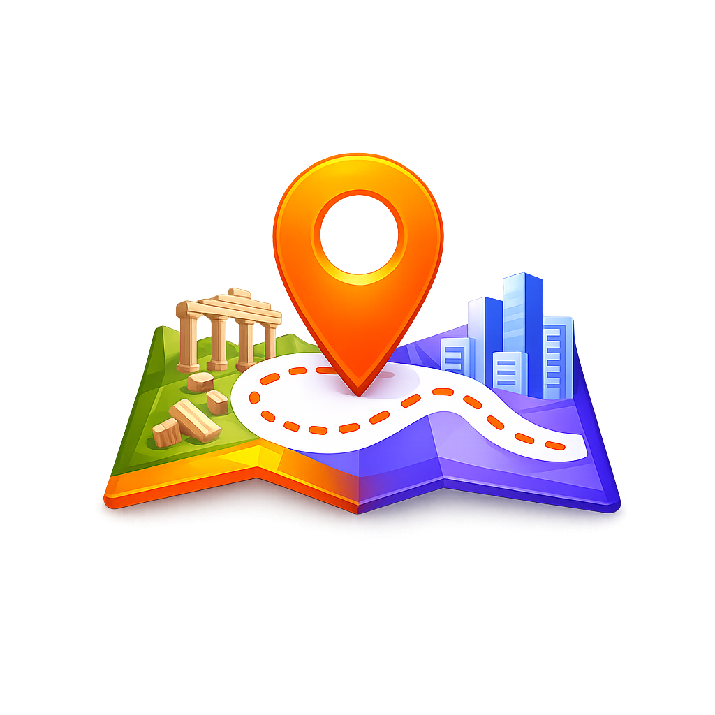 PastPath - Product Hunt launch logo and brand identity