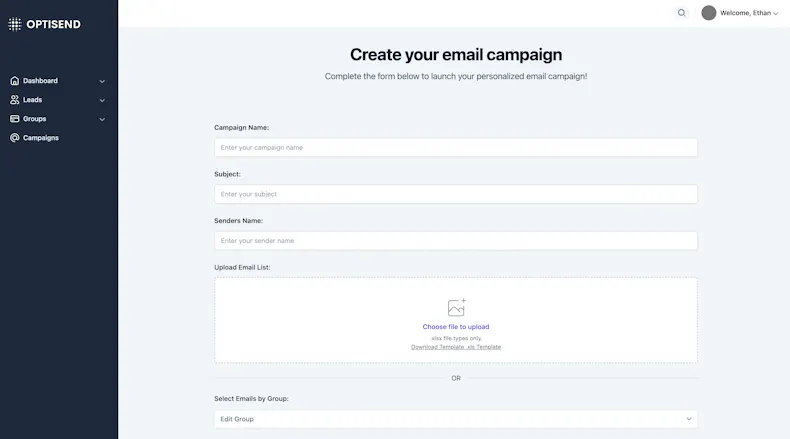 Optisend, Email Marketing Solution. gallery image