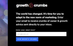Growth Crumbs media 1