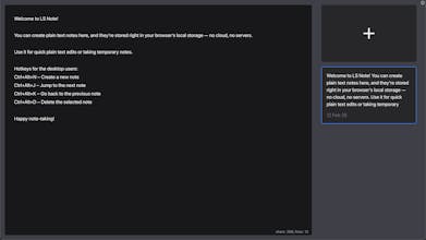 LS Note gallery image