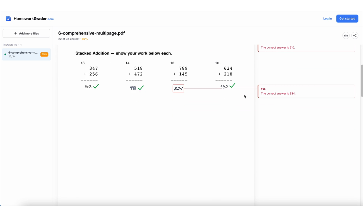HomeworkGrader.com gallery image