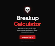 Breakup Calculator
