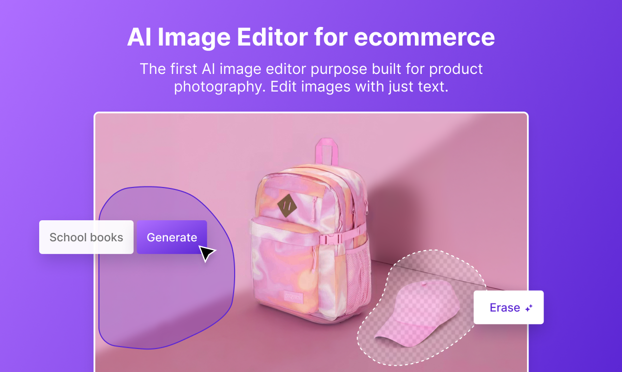 Media Editor gambar AI untuk e-dagang - Tujuan editor imej AI dibina untuk pemasaran e-dagang 2