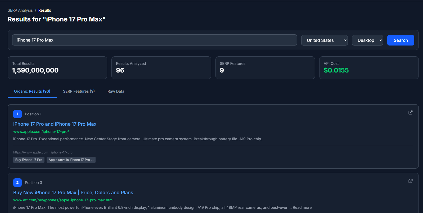 RankLure - Main product screenshot demonstrating key features and user interface