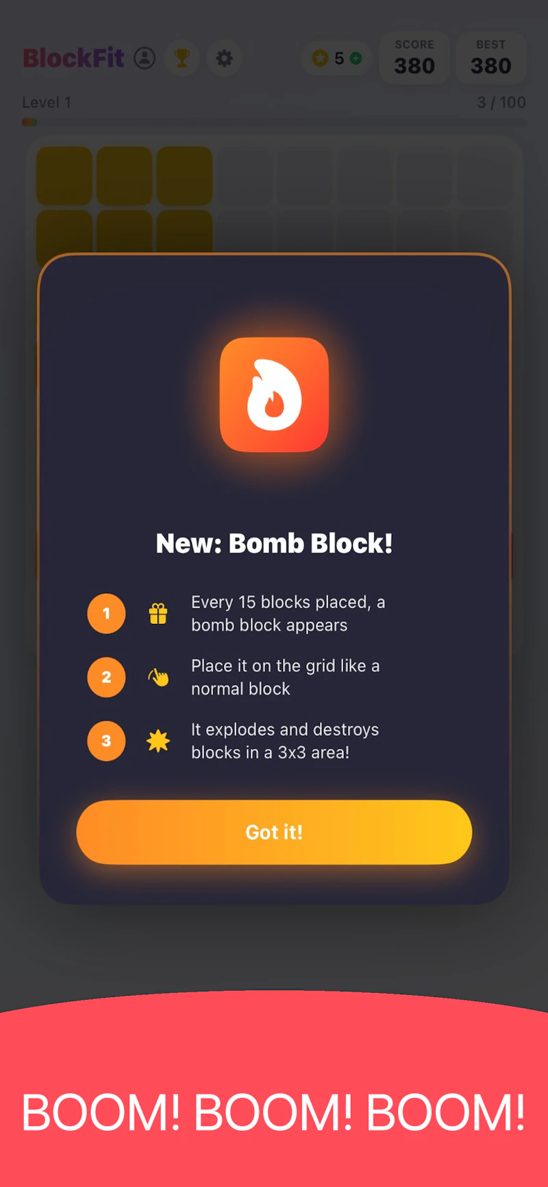BlockFit screenshot 3