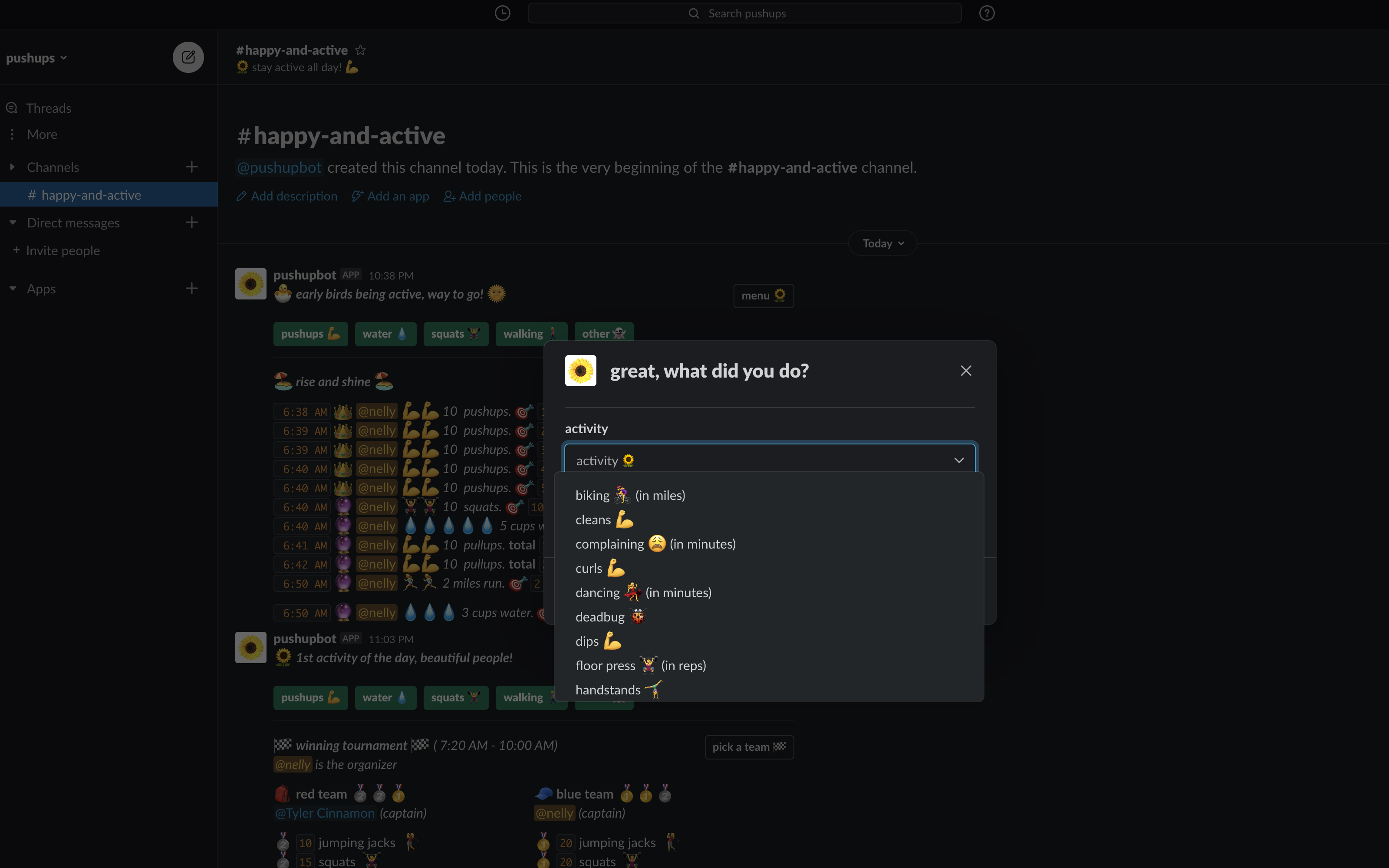 pushupbot gallery image