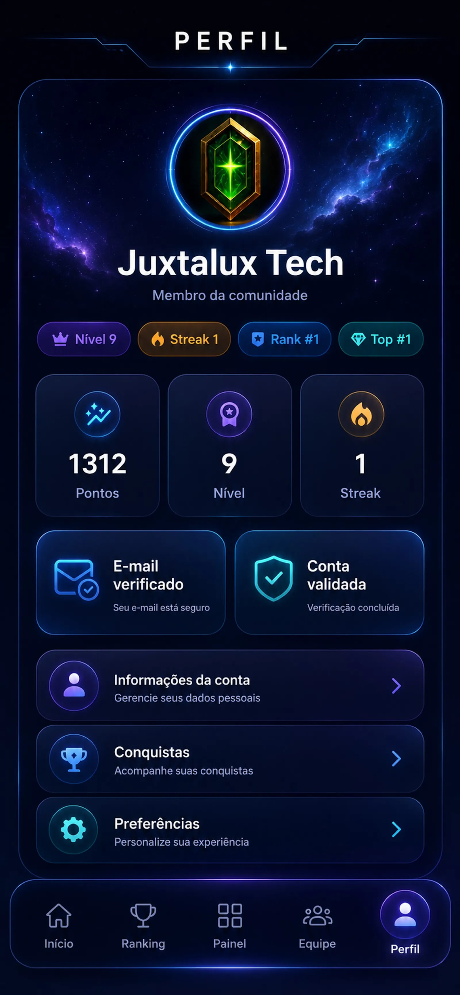 Nebulux screenshot 5