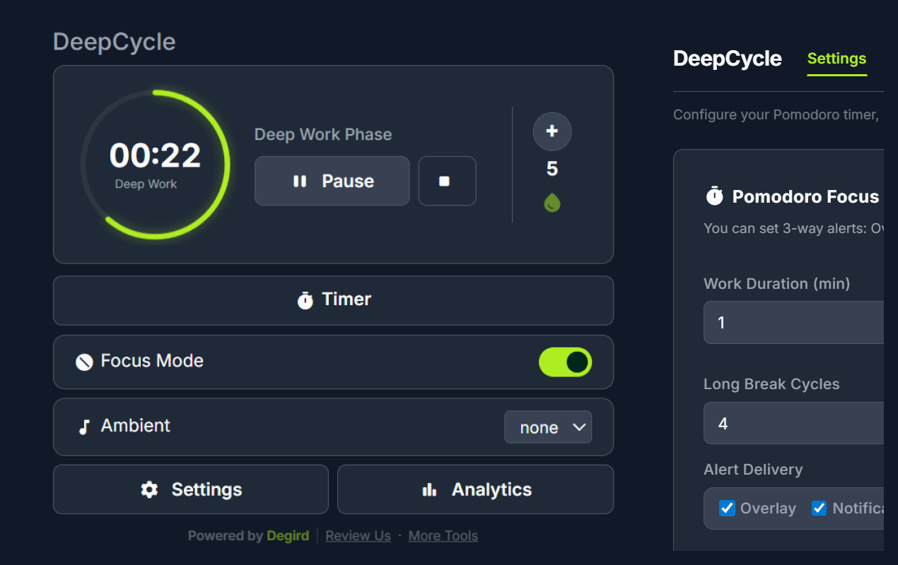 DeepCycle - Wellness Assistant gallery image