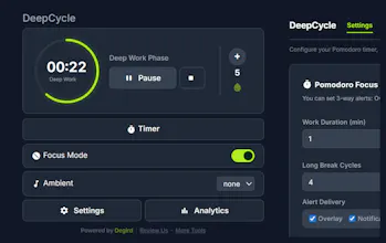 DeepCycle - Wellness Assistant gallery image