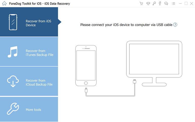 FoneDog iPhone Data Recovery media 2