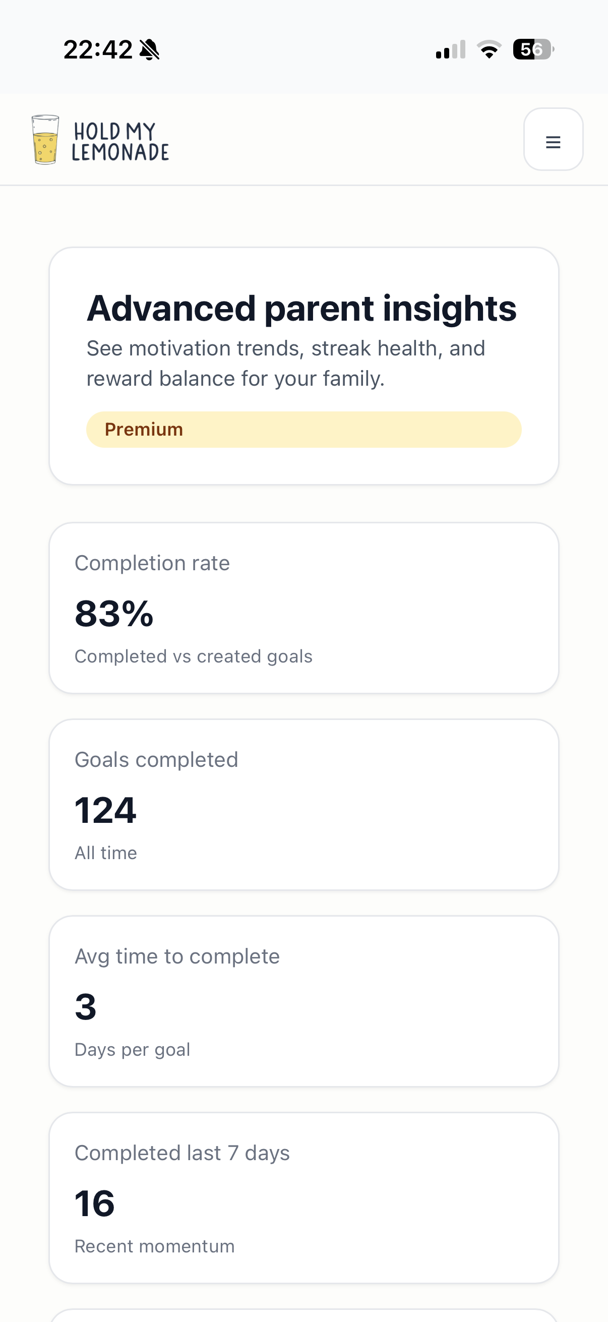 Hold My Lemonade - Screenshot 4 showing product features and functionality