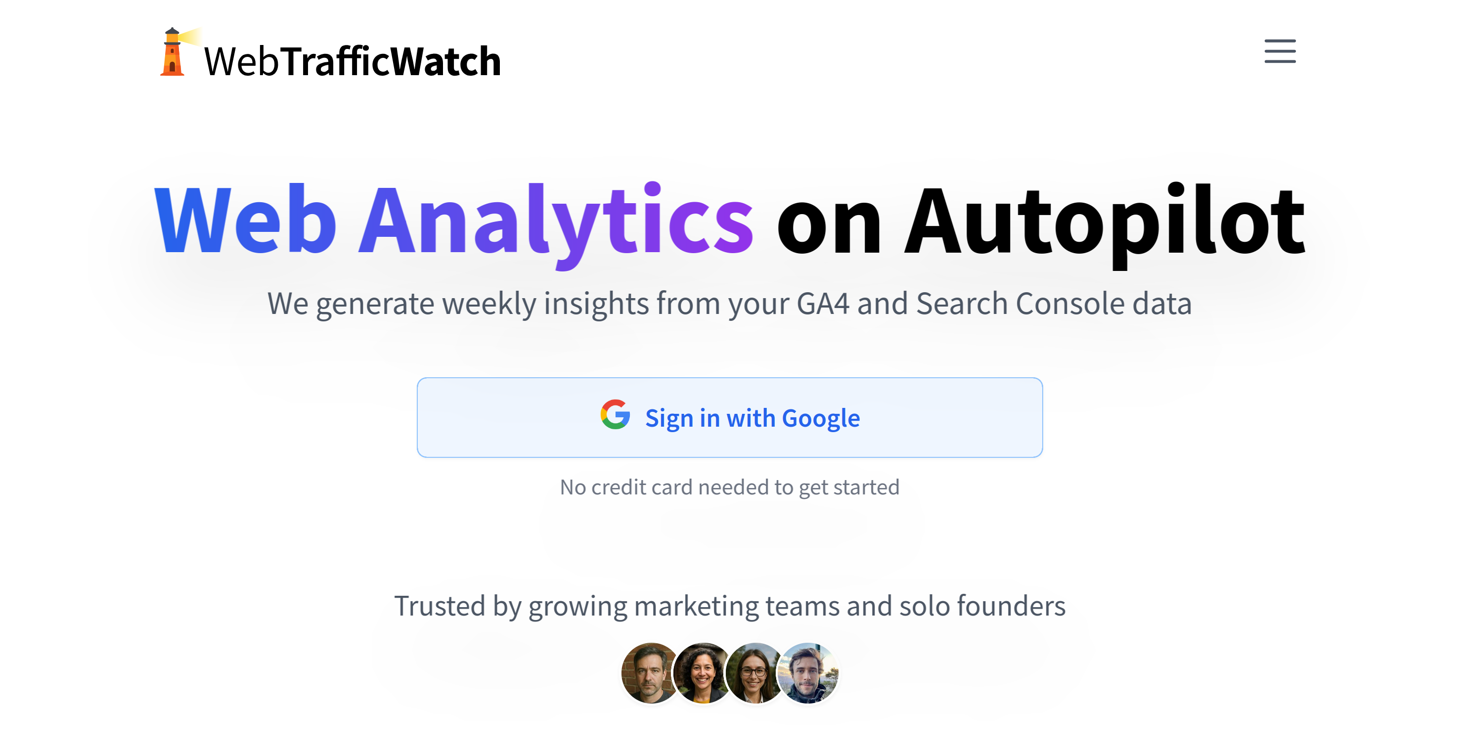 Média WebTrafficWatch - Informations hebdomadaires de Google Analytics 4 et console de recherche 2