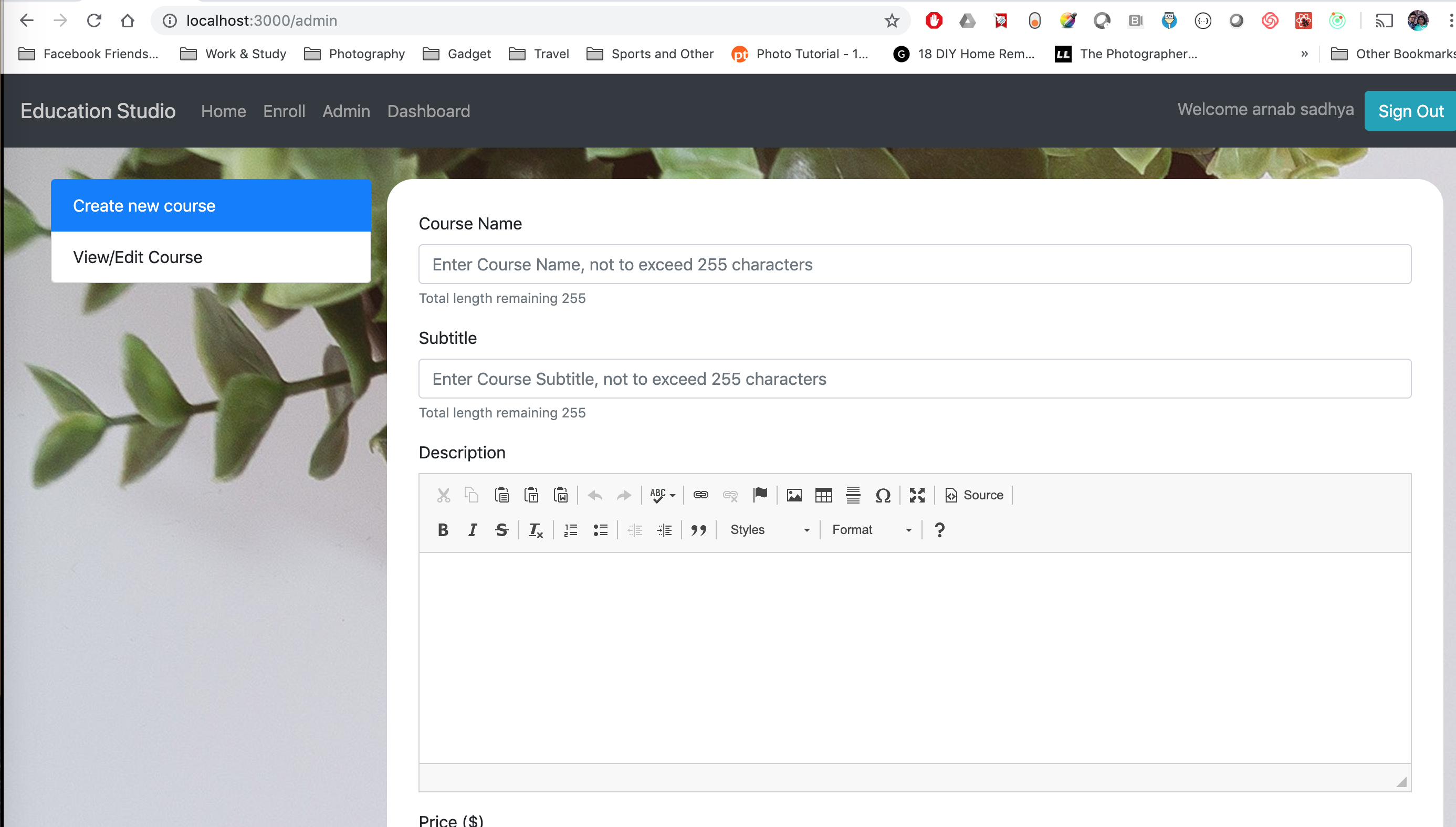 VanHackathon - Course Builder App gallery image