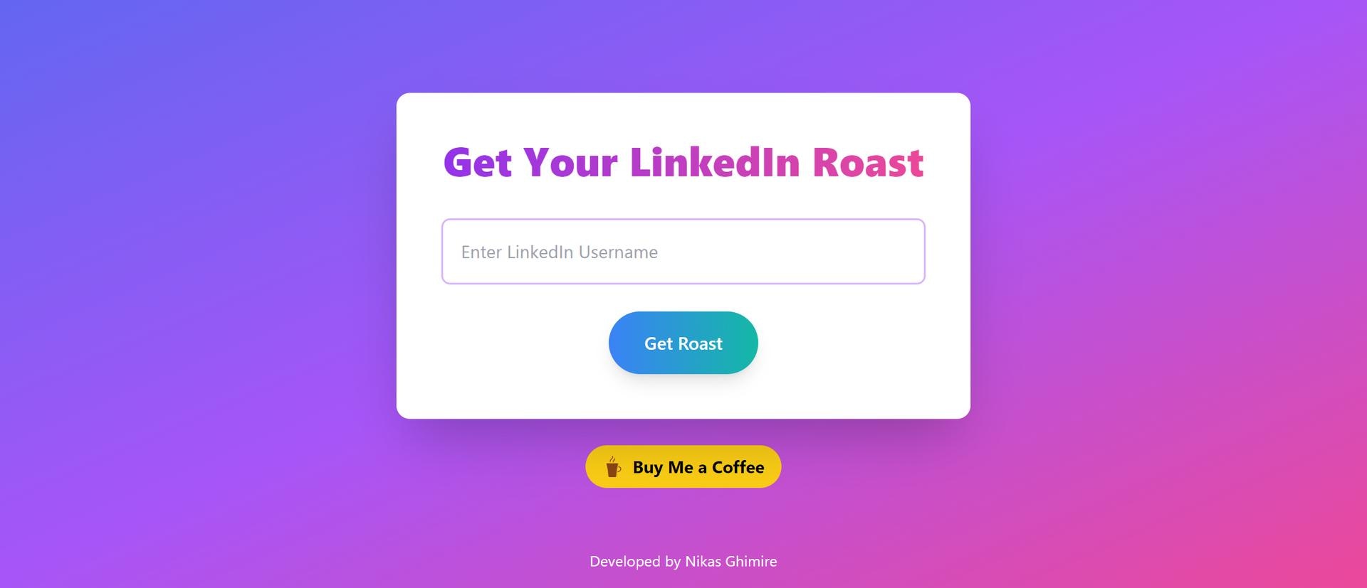 LinkedIn Roaster gallery image