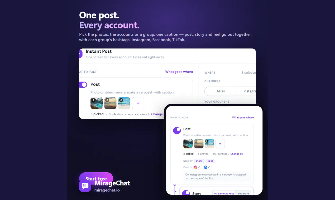 MirageCHAT gallery image