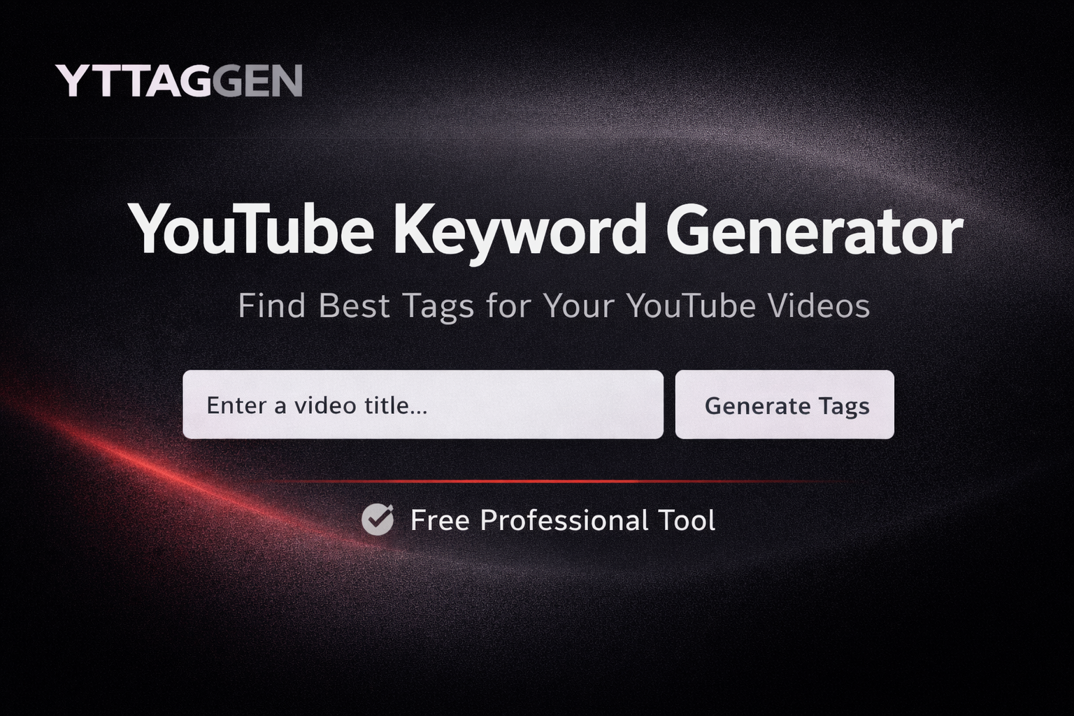 YTTAGGEN - Main product screenshot demonstrating key features and user interface