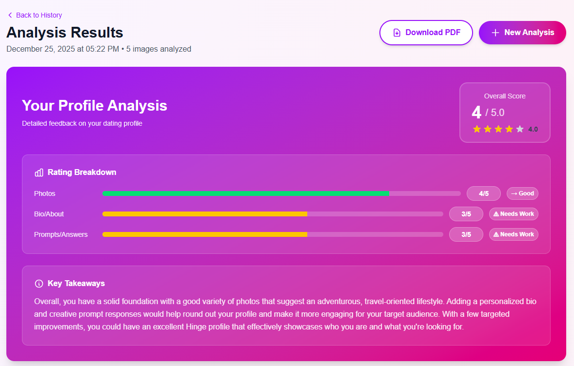 SwipeCoach.ai - Screenshot 5 showing product features and functionality