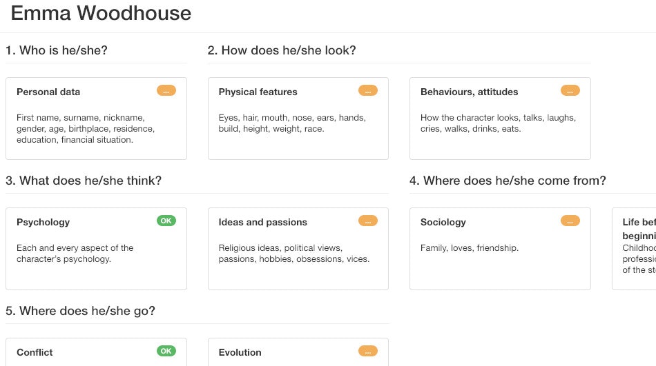 bibisco gallery image